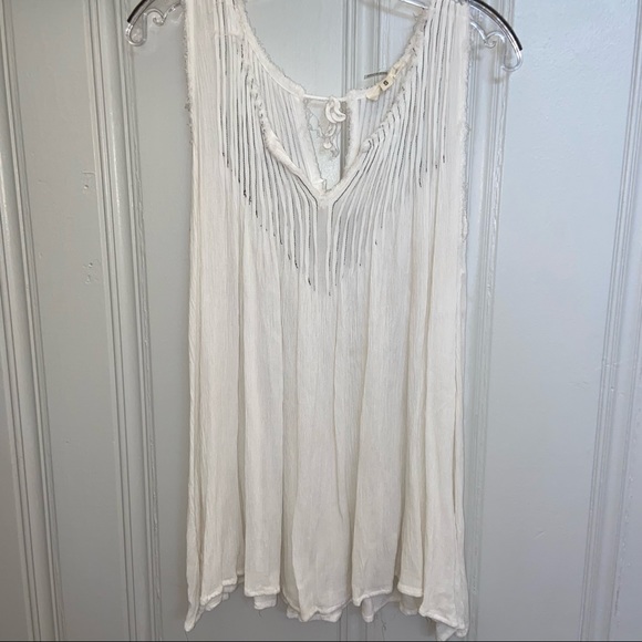 Ciel USA Boho Gauzy Tucks Tunic - Picture 1 of 8